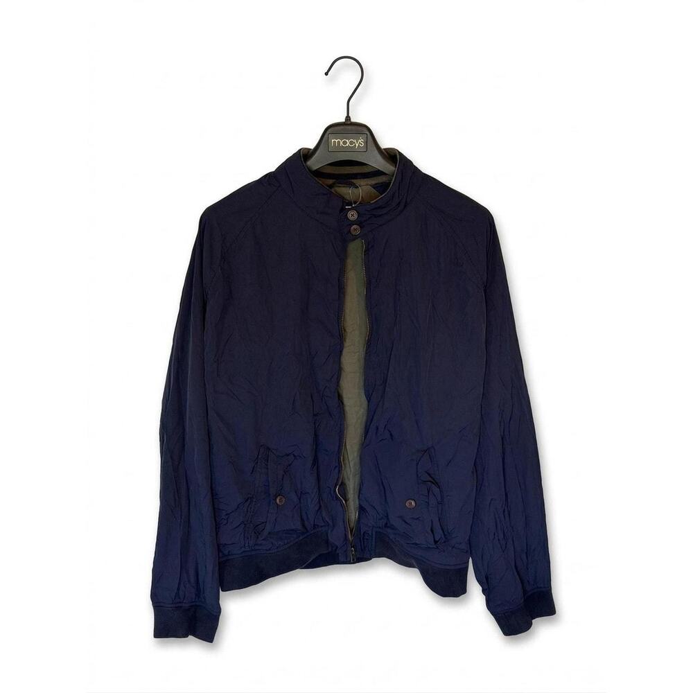 Gap Men's Full Zip Jacket Navy | Size XL | Relaxed Fit Pre-Owned